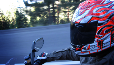 Arai RX-7 Corsair Fire and Ice Motorcycle Helmet