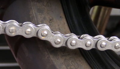 How to Clean and Lube a Motorcycle Chain